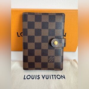 Louis Vuitton Damier Ebene Agenda PM